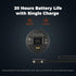 moofit HW401 Heart Rate Monitor Armband, IP67 Waterproof, Bluetooth/ANT+ Support, Rechargeable Optical Sensor