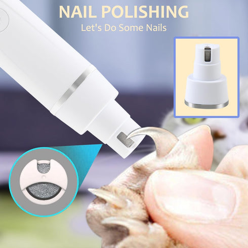 4 1 in Dog Grooming Kit - Dog Clippers, Rechargeable, Low Noise - Multi-Functional for Hair on Pets Toes Hair Repair on