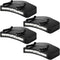 Mudder 4 Pcs Hat Light Clip with 11 LED, Battery Powered Ultra Bright Waterproof Headlamp for Hunting, Camping, Fishing.