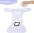 3 Pack BDD01L CuteBone Dog Diapers Female Reusable Doggy Diapers with One Suspender for Small Medium Large Dog Period
