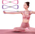 FYY Figure 8 Resistance Bands, Yoga Resistance Band Stretch Fitness Equipment for Home Workout