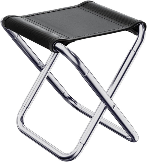 JSGHGDF Portable Folding Stool Size Camping Stool Aluminum Alloy Folding Stool Chair for