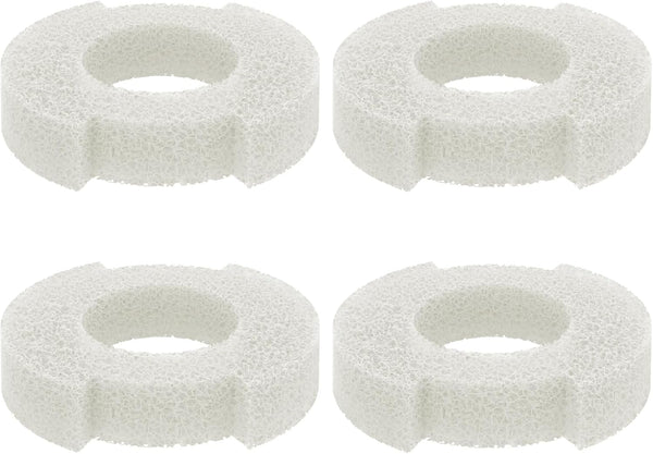 Pawfly 4 Pack Aquarium Bio-Sponge Filter Replacement Sponges White Foam for This
