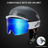 FMY Ski Goggles for Men Women & Youth, Anti Fog UV400 Protection Snowboard Skiing Goggles for Adult