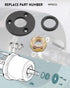 HP6032 Helm Seal Kit, Fit for Seastar HH5271 HH5272 HH5273 HH5261 HH5262, Baystar HH4514 HH4314 HH4513