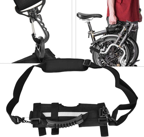 Universal Scooter Handle Strap - Folding Handle Carrier Belt for Brompton Cycling Accessory