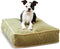 South Pine Porch Buddy Rectangle Pillow Style Dog Bed, Extra Small, Moss, 24" x 18"