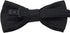 Dog or Cat Small Collar Bow Tie, Adjustable Puppy or Kitten Medium Neck Bowtie for Easter Wedding Birthday Gift D-D-T-1 (Black with Black Dots)
