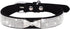 Small Dog Collar with Colorful Rhinestone Crystal Bling for Girl Puppies and Cats (S, Black3)