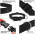 Basic Adjustable Black Dog Collar with Breathable Quick Release Nylon for Small Medium Large Dogs Boy