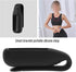 The Lord of the Tools Clip Holder Compatible with Fitbit Charge 5 Fitness Tracker Pocket Clip Replacement Portable Soft Silicone Case Cover Black