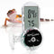REPTI ZOO Upgraded Digital Reptile Thermometer Hygrometer, Pet Temperature and Humidity Gauge