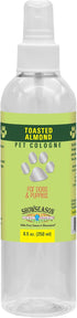 Showseason Toasted Almond Pet Cologne 8.5 oz For Dogs | Long-Lasting Odor