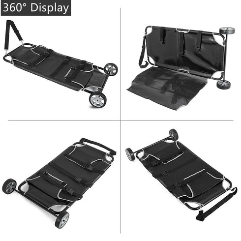220lbs 45 22Inch Large Dog Stretcher with Wheels * Pet Transport Trolley Animal Carrier Animal Stretcher Pet Trolley