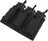 KRYDEX Triple/Double/Single Open-Top Mag Pouch for 5.56 .223 Magazine with 1911 HK45 Glock 9mm Pouch