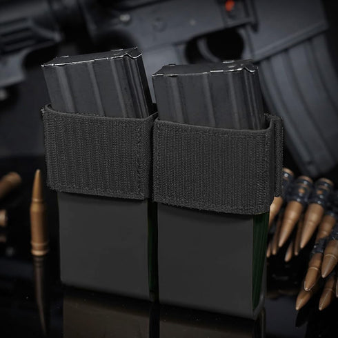KRYDEX 5.56 Triple/Double Mag Insert, 7.62 Magazine Pouch with Polymer Holster