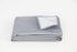SILLY LEGACY Thin Reversible Waterproof Cover or Liner for Bed or Couch, for Dogs and Cats, Queen 82 x 82, Gray
