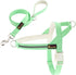 Plutus Pet Cotton Dog Harness and Leash Set, Reflective Soft Padded Quick Fit Vest for Small, Medium & Large Dogs