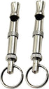 High Pitch Dog Whistle for Training, 2 Pcs Copper Core Dog Whistles to Stop Barking and Control Pet Behavior