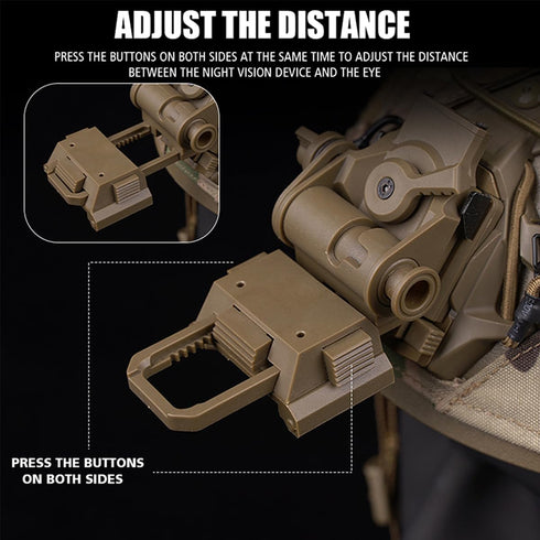 Tactical Helmet Night Vision Goggles Mount L4G24 for PVS 15/18 GPNVG18