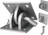 Floating Dock Galvanized Steel Hinge, Stationary Dock Hinge, Heavy Duty Boat Dock