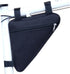 Kisangel Bicycle Triangle Bag, Small Bike Frame Bag for Multi-function Vessel Tools, Black