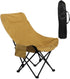 Smartmak Oversize Portable Sauna Chair, High Back Quick Folding Chair, Adjustable Angle,