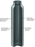 750ml/25 oz, Fifty/Fifty Wine Growler Water Bottle, Narrow Mouth, Seven Fifty, Rose Gold