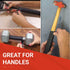 Grip-Tek Grip Tape – 6 Foot Length Grip Wrap Tape for Handles on Bikes, Tennis Rackets, and More
