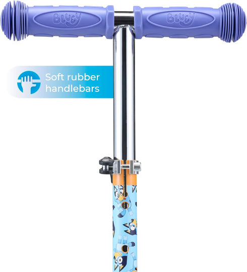 Self Balancing Kick Scooter - Light Up Wheels, Extra Wide Deck, 3 Wheel Platform for Kids & Toddlers (Ages 3+)