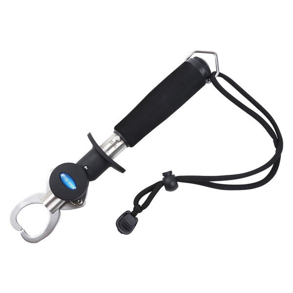 Fish Lip Gripper with Weight Scale and Measuring Tape - Professional Stainless Steel Fish Holder Tool