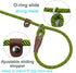 Slip Lead Dog Leash, 1/4" x 5ft No Pull Slip-on Training Leash for Small and Medium Dogs (green)
