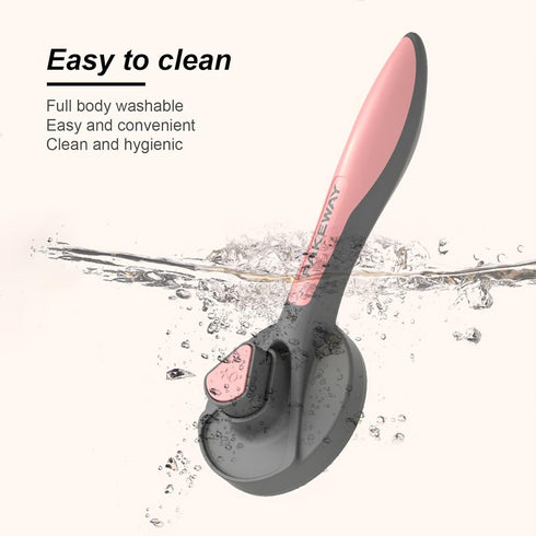 Cat Dog Grooming Brush - Self Cleaning Slicker Brush, Pet Tool for Loose Hair & Tangles, 2 Pack for All Hair Types