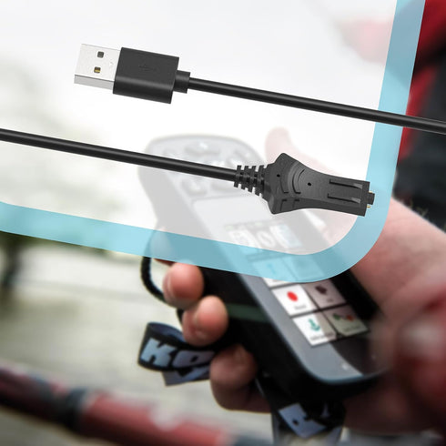 i-Pilot Link Remote Charging Cable 1866460, Compatible with All Minn Kota Ipilot Remotes, USB Adapter for AC/DC Power