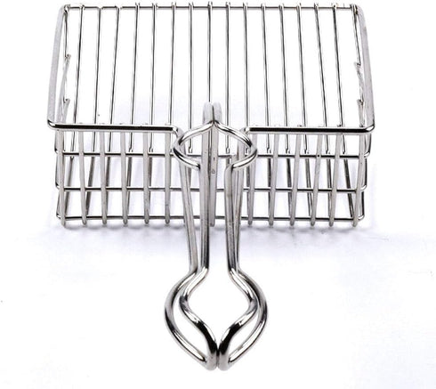 Cat Litter Scoop, Durable Metal Pet Kitty Sifter Heavy Duty with Long Handle for Easily Cleaning Litter Box