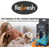 Small Red Deshedding Brush for Long Hair Dogs, Cats & Pets - Lightweight Grooming Brush for Shedding