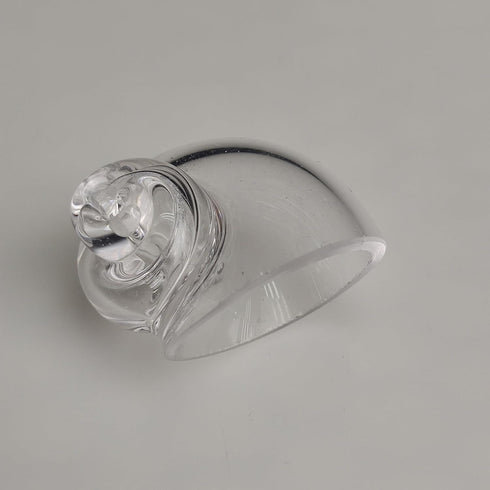 Generic Large Hermit Crab Shells | Hermit Crab Habitat - Glass Large Clear Reptiles Crustaceans Conch Habitat Ornaments