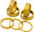 PLATT Aluminium Alloy Bike Headset Spacer, Fit 1 1/8-Inch Stem for MTB BMX Road Bikes (7PCS)