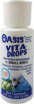 OASIS #80257 Vita Drops for Small Birds, 2-Ounce Liquid Multivitamin