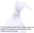 ALEGI Extra Fine Media Filter Bag, Reusable 180 Micron Drawstring Mesh Filter Bags (6 Pack)