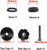 GANOPPER 1 1/8 Inch Headset Spacer with Stem Top Cap, Available in Black, Red, Blue, Gold