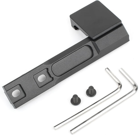 NOBUHIRO Metal Offset Light Mount for M300 M600 Series Tactical Flashlight, Fits 20mm Picatinny Rail