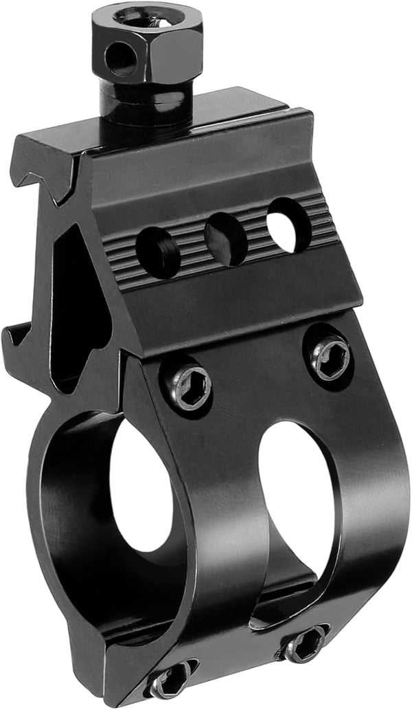 NEATABY Offset Picatinny Rail Mount, 1 Inch Picatinny Flashlight Mount, Flashlight Mounts for