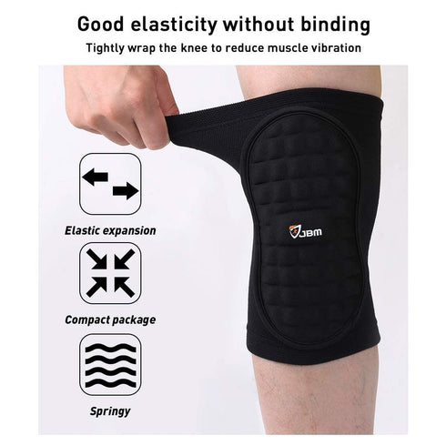JBM Knee Brace Compression Sleeve for Women and Men, Knee Pad for Basketball, Volleyball, Running, Exercise