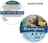 Natural Flea and Tick Collar for Puppies - 24-Month Protection, Waterproof, Strong Pest Control, includes Free Flea