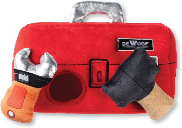 Fringe Studio Plush Dog Toy, My Tools, My Rules | Hide & Seek Interactive Pet Toy | Pet Shop Collection (289229)