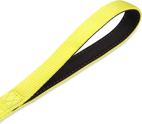 Hyhug Nylon Short Dog Leash - Soft Padded Handle, Durable Heavy Duty Leash for Anti-Pulling Dog Training