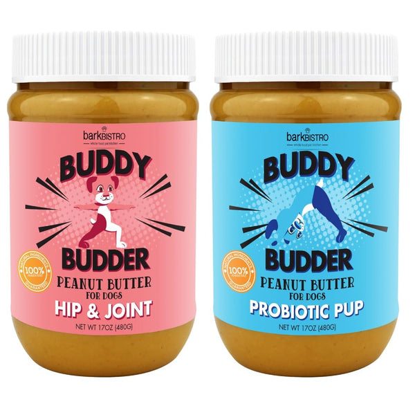 Bow-Wow Blueberry (probiotic + prebiotic) + Cranberry Canine (hip + joint) BUDDY