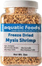 Aquatic Foods Inc. Mysis Shrimp-Freeze Dried Floating Small Mysis Shrimp for All Tropical Fish, Marines,