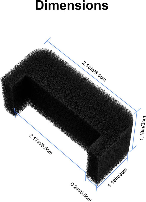 Wonder Creature Cat Fountain Filter Replacement, 8 Carbon Filters and 4 Foam Filters for Stainless Steel Fountain